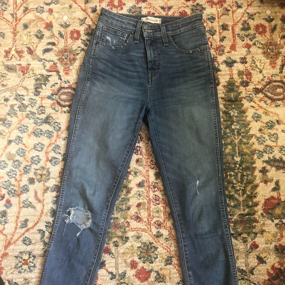 Madewell High-Rise Curve Love Skinny